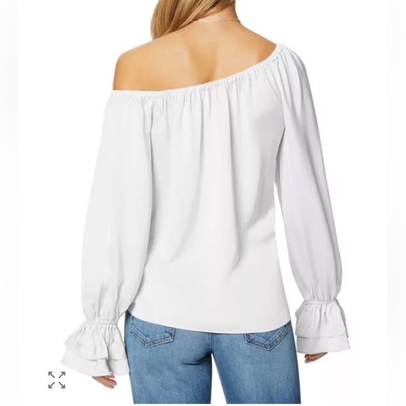 👗Ramy Brook Murphy off shoulder purple top shirt size S - Picture 16 of 17